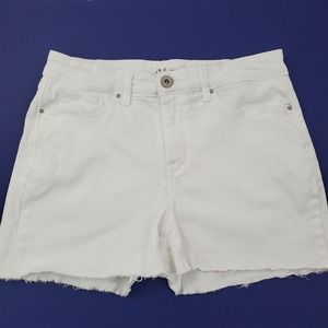 Style & Co. Curvy skinny leg hand cut off shorts size 8